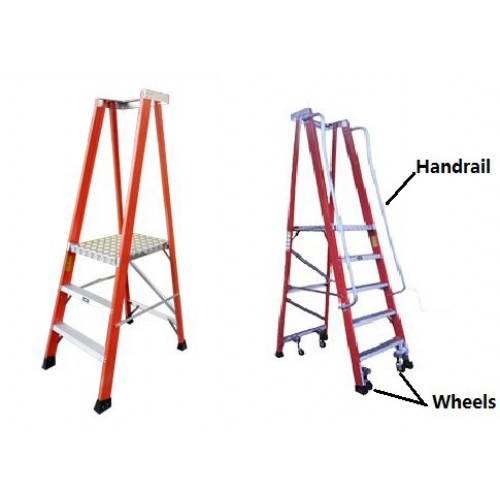 Platform Ladder Fiber Glass